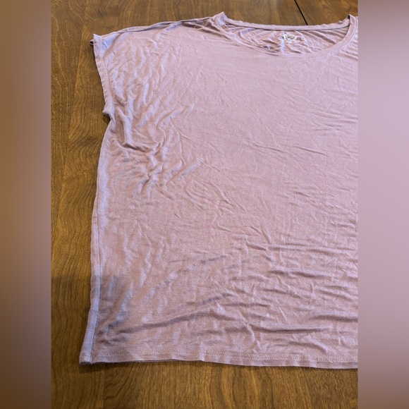 Maurices Purple Oversized Sleeveless Muscle Tee - Picture 2 of 7